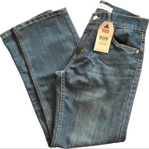 Boy's 505 Straight Levi's Jeans 14 Reg.